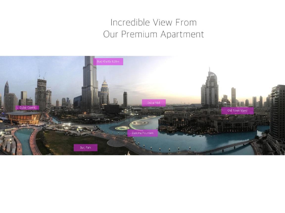 Burj Residences T3 Premium Apartment Dubaj Kültér fotó