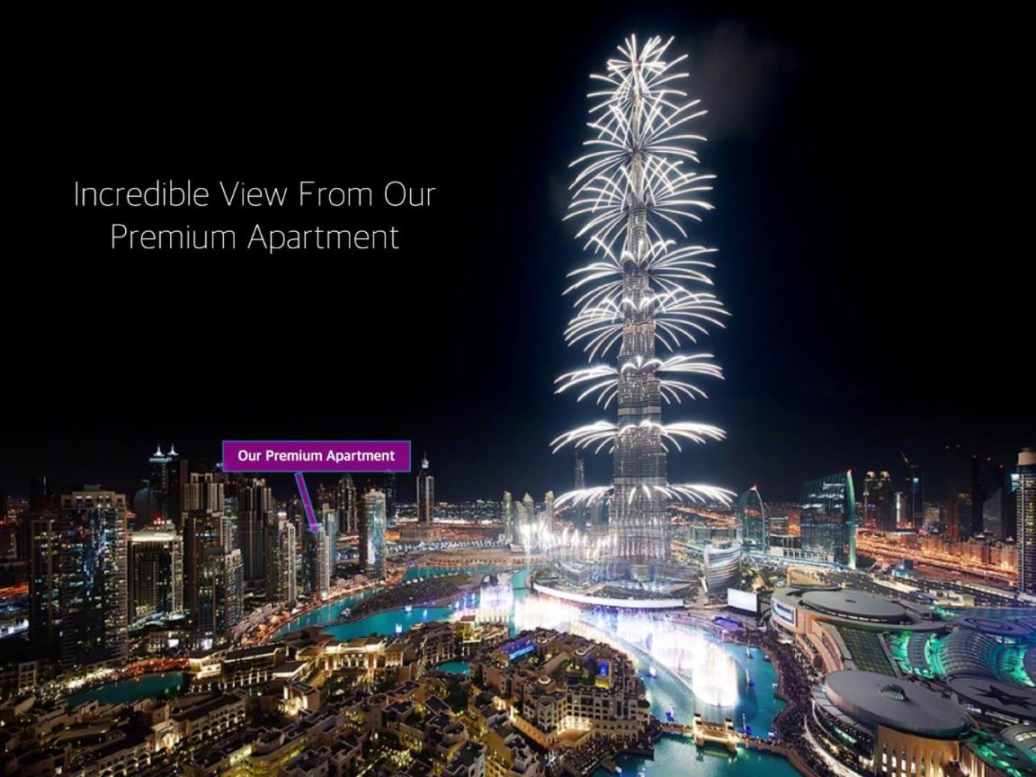 Burj Residences T3 Premium Apartment Dubaj Kültér fotó
